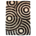 Mélange de polyester filé 3D tapis Shaggy